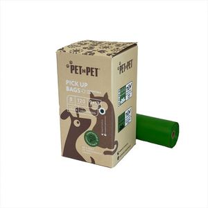 Eco-friendly Biodegradable Pet Bags Green Dog Poop Waste Bag Make From Cornstarch With Custom Logo - Product Image 3