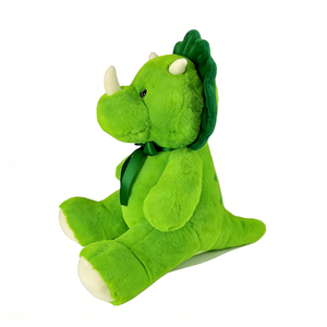 Peluche de dinosaurio personalizado, dinosaurio verde de peluche, peluche de dinosaurio verde suave y peludo - Product Image 2