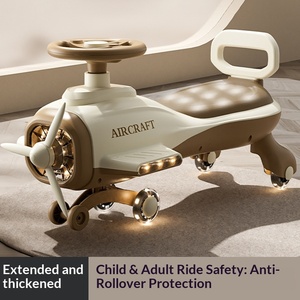 <span class=keywords><strong>รถ</strong></span>สกู๊ตเตอร์พลาสติกสำหรับเด็ก ดีไซน์เครื่องบิน พร้อมดนตรี <span class=keywords><strong>รถ</strong></span>โยกสำหรับเด็ก และจักรยานทรงตัวแบบ Anti-Design สำหรับผู้ใหญ่และ<span class=keywords><strong>เด็ก</strong></span> - Product Image 5