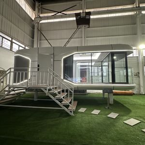 Espace capsule house Hôtel de luxe resort villa <span class=keywords><strong>chalet</strong></span> logement Extensible navire maison modèle d'échantillon - Product Image 3