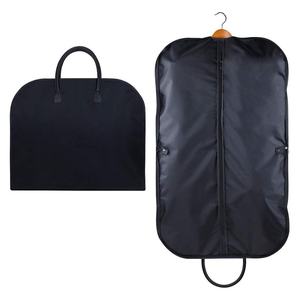 Free sample Travel-friendly, fashionable, and foldable two-in-one PU suit <b>bag</b> for hanging clothes - Product Image 3