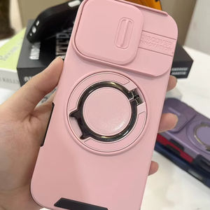 Custodia antirurto per telefono con supporto rotante per <span class=keywords><strong>iPhone</strong></span> 16 <span class=keywords><strong>Pro</strong></span> <span class=keywords><strong>Max</strong></span> 15 14 13 <span class=keywords><strong>12</strong></span> 11 <span class=keywords><strong>Cover</strong></span> con fotocamera magnetica custodia scorrevole antiurto - Product Image 3