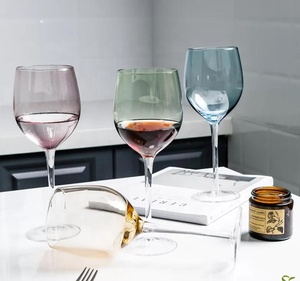 Llanta dorada, vaso de cristal <span class=keywords><strong>rosa</strong></span>, globo de vidrio - Product Image 4
