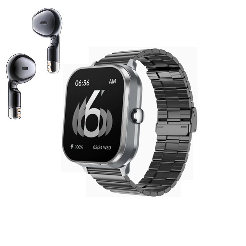 Silver Steel Strap