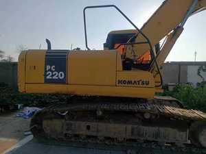 Pelle sur chenilles d'occasion Komatsu Pc220 Pelle de 22 tonnes Pelle pelleteuse d'occasion Pelle économique élevée à vendre - Product Image 6