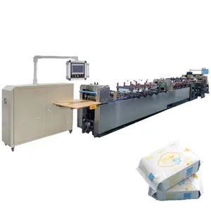 Automatic Ladies Fashion Sanitary Pads Aluminum Foil Napkin Packaging Ultrasonic Bag Making Machines