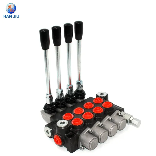 4P40 Machinery Hydraulic Directional Control Valve for Hydraulic Multi-Way Control Valve 4P40F-OT