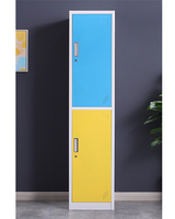 Casier en acier armoire casiers en métal 6 portes stockage personnel travail casier armadietto gym caisson métal armario Loker