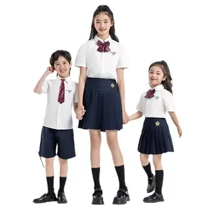 Primary Children Middle School High Kids Kindergarten Girl And Boys Designs Custom Manufacturers Of School Uniforms