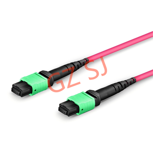 5ม. Mpo-12 Om4 APC Lszh 12-core จัมเปอร์แบบพาสซีฟเกลียวแบบพาสซีฟ ndr InfiniBand ศูนย์ข้อมูลความเร็วสูง MFP7E10-N005ออปติคัล - Product Image 2