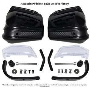 Protector de Manos para Scooter, Extensión a Prueba de <span class=keywords><strong>Viento</strong></span> para Protección Contra el <span class=keywords><strong>Viento</strong></span>, el Sol y <span class=keywords><strong>la</strong></span> Lluvia para Haojue Suzuki AFR125uy, Modelo de Modificación Universal - Product Image 6