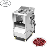 Machine à découper la viande de poulet multifonctionnelle, coupe-viande automatique, trancheuse à viande séchée, machine à découper la viande commerciale