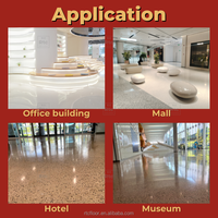 En gros Micro Terrazzo Époxy Liquide Revêtement Durable Élégant Marbre Artistique pour la Finition pour Mall School Hospital Museum