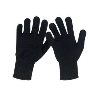 Guantes negros de seguridad baratos para peluquería resistentes al calor para rizar planchas rectas y planas - Product Image 4