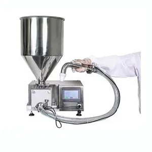 Small Depositing Ice Cream Filling Cake Bread Filler Machine