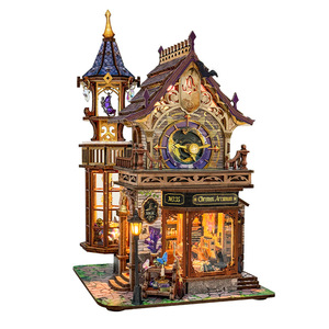 Modelo 3D de Madera de Booknock Cottage - Juguete Educativo DIY, Caja de Regalo Hecha a Mano y Adorno Exquisito para Cumpleaños, Unisex - Product Image 1