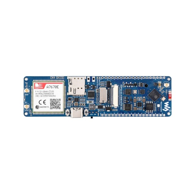 ESP32-S3 A7670E 4G Development Board with LTE Cat-1 2G WiFi Telephone Call SMS GNSS Positioning Support Kits