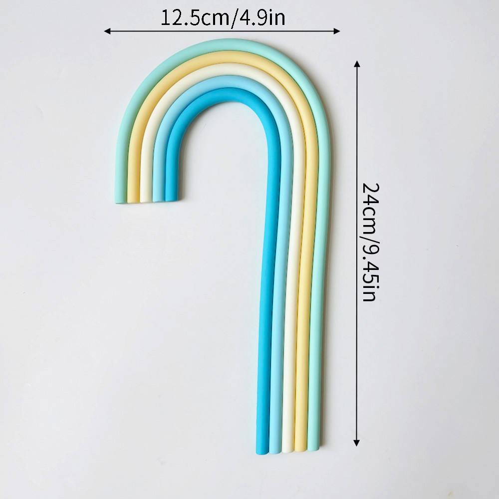 ยางนุ่ม-ฟ้า-เขียวรุ้งขนาดใหญ่