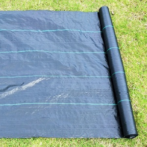 Toile de paillage robuste en tissu tissé anti-UV noir de qualité supérieure pour l'agriculture - Product Image 3