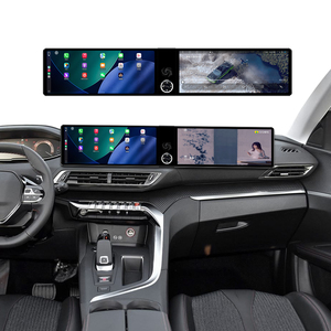 Baoshang Dual 12.3 ''Android13 <span class=keywords><strong>Autoradio</strong></span> Carplay pour Peugeot 4008 2016-2022 Multimédia Dvd <span class=keywords><strong>GPS</strong></span> Navigation Commande Vocale Carplayer - Product Image 1