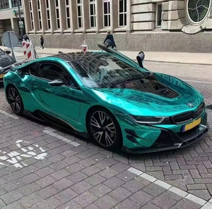 Runde, gran oferta, piezas de automóvil de fibra de carbono para BMW I8, Kits Aero de Berserker eléctrico modificado, labio delantero, labio trasero, faldas laterales de ajuste alto - Product Image 1