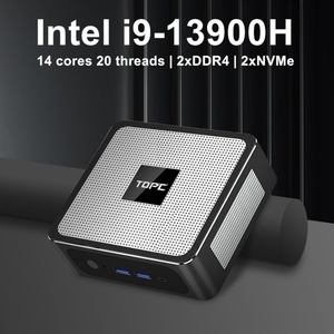 Mini PC TOPC de 13.ª Generación con Intel Core I9 13900H/I7 13700H/I5, 2xDDR4, 2xNVMe, 2xLAN, Windows 11 Pro, Computadora de Escritorio para Juegos, WiFi6E - Product Image 4