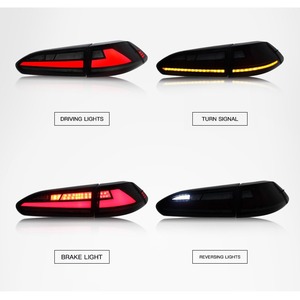 Actualización para <span class=keywords><strong>Toyota</strong></span> Frontlander Corolla <span class=keywords><strong>Cross</strong></span> 2022, Conjunto de Luces Traseras LED Dinámicas Modificadas, Luces de Circulación Diurna DRL - Product Image 4