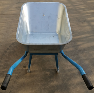 <span class=keywords><strong>Brouette</strong></span> en acier galvanisé de 110 L, 200 kg, fabrication industrielle, pour travaux de construction, à deux roues, Russie - Product Image 2