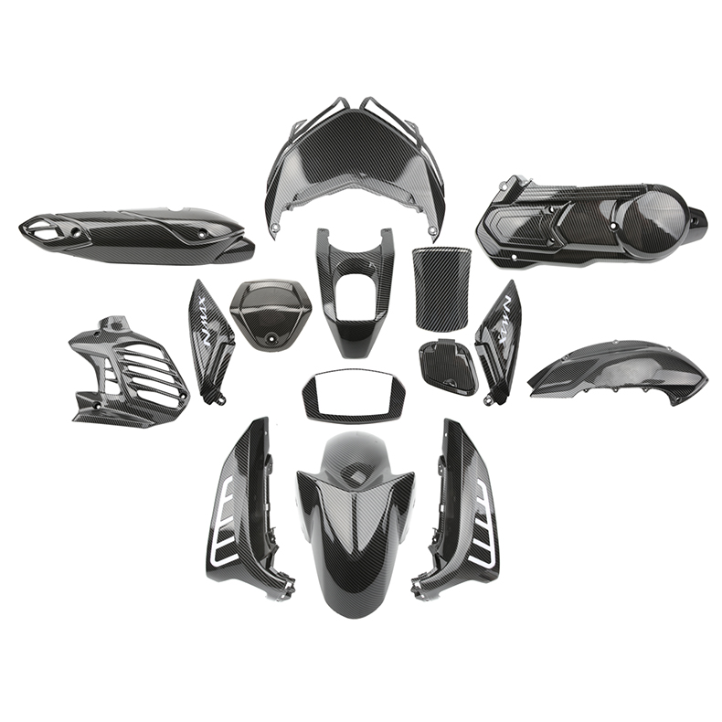Motorcycle Fuel Gas Tank Frame Panel Carbon Fiber Style High