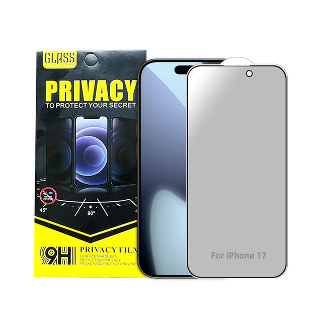 Privacy Anti-spy Tempered Glass Screen Protector Film 14 15 Pro for Iphone 16 Pro Max 12 13 Waterproof Mobile Phone Accessories