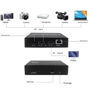 Codificador de Captura de Video en Vivo con Entrada HD de un Solo Canal y Salida HD para Transmitir en Vivo a Plataformas como YouTube y <span class=keywords><strong>Facebook</strong></span> Live - Product Image 4