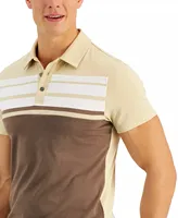 주문 로고 디자인 색깔 구획 줄무늬 인쇄 빠른 건조한 성과 승화 남자의 골프 폴로 셔츠