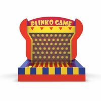 Vente d'usine attrayante, location commerciale, jeu de plinko gonflable en PVC, taille personnalisée pour enfants et adultes