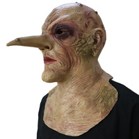 Zombie Halloween Horreur Cosplay Masque Resident Evil Long Nez Terreur Latex Horreur Costume Prop