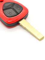 Télécommande à 3 boutons pour clé ferrar-i 458 612 599 433MHz avec lame non coupée (convient à: ferrar-i) avec lame non coupée