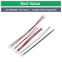 Arnés de Cableado LED, Trenzado de Fibra de Vidrio, 6 Pines, Estándar IPC-620, para Iluminación Automotriz, 16AWG, Resistente a la Abrasión, Codificación por Colores