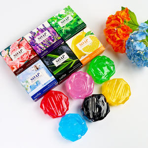 Jabón de Baño Multiusos de 100 g, Jabón Artesanal en Forma de Rosa para el Rostro, Refrescante, con Aroma de Aceites Esenciales de Lujo - Product Image 1