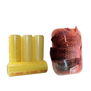 ฟิล์มพีวีซีใสติดอาหารขนาด300ม. 50ซม. มันฝรั่งทอดม้วนคุกกี้น้ำตาล - Product Image 5