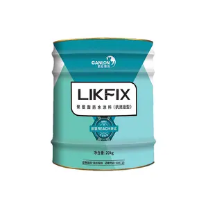 LIKFIX Liquid Applied Membrane Polyurethane Waterproof Coating Paint Anti Sagging PU Coating Solvent Based