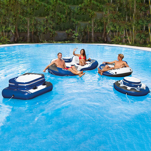 GARIDA Inflable Piscina Flotador LATAS Nevera Personalizada Aceptar Fiesta EN LA Playa Flotante Mega Chill Circle Refrigerador Niños - Product Image 6