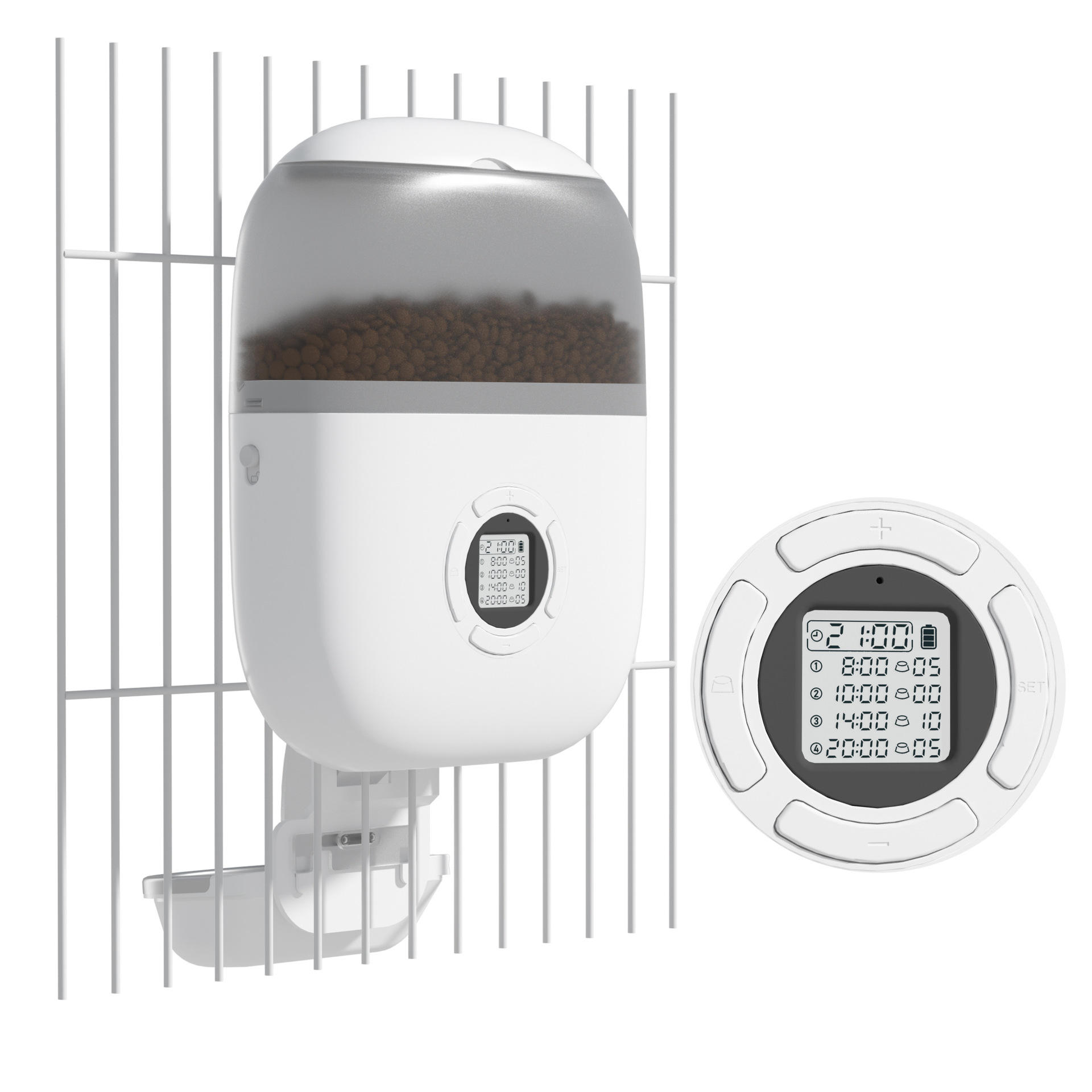 Type de bouton F15-l - mangeoire pour cage à lapin