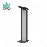 LSF09B LED Back-Lit Brandable Tablet Holder Anti Theft Tablet Stand POS Tablet Security Stand pour iPad Android 12.9 "10" 11 ".