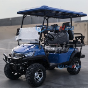 Carritos de Golf Eléctricos Azules Recién Llegados, Venta de Carritos de Golf de 4 Plazas, Precio de Fábrica - Product Image 5