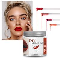 Base de gloss à lèvres végétalienne en gros, fournisseur de gel transparent, base de gloss à lèvres