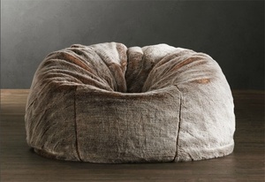 New arrivals multicolor furniture winter luxury giant <strong>faux</strong> <strong>fur</strong> bean bag chair foam filling <strong>beanbag</strong> - Product Image 3