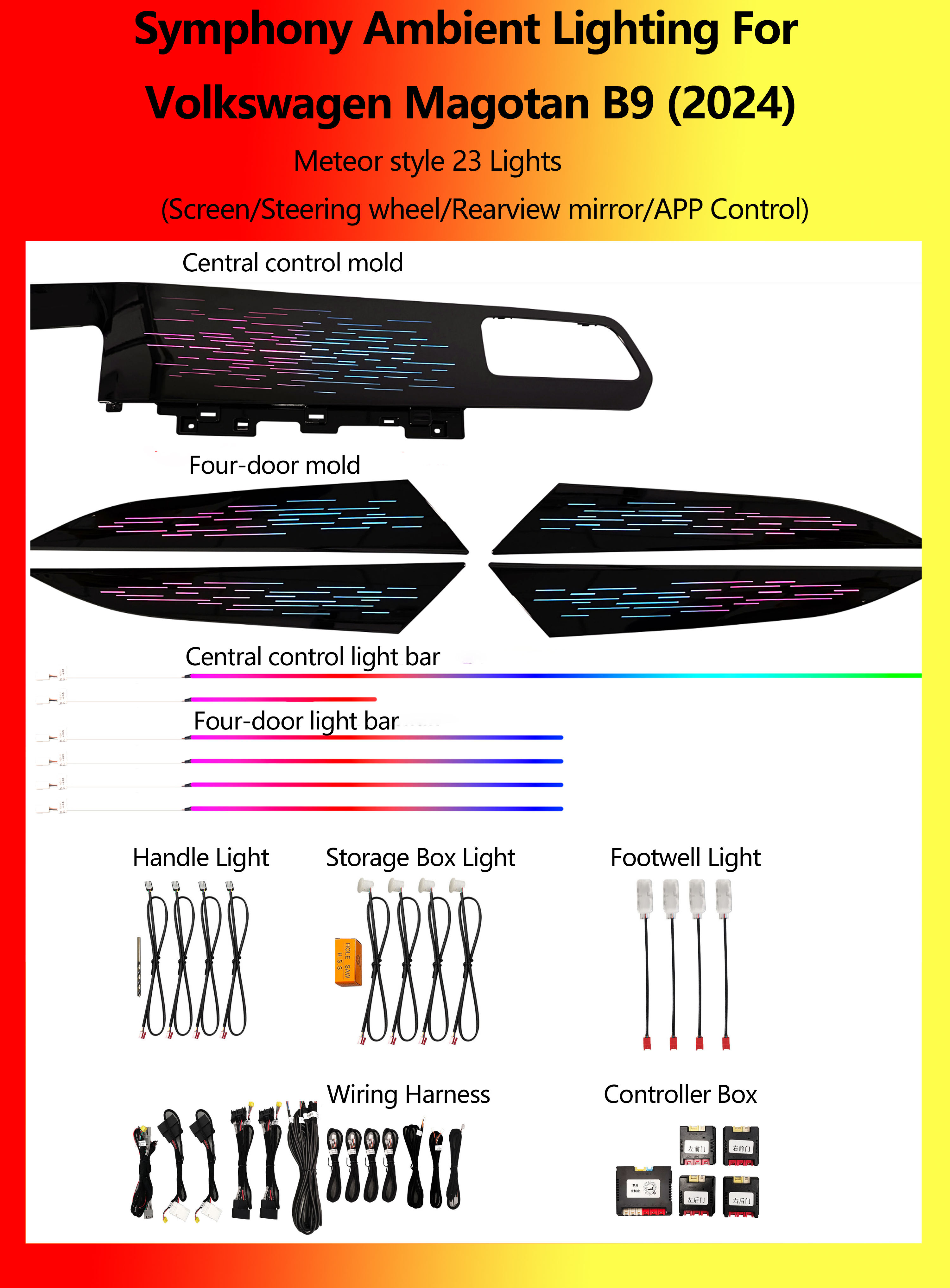 โฟล์คสวาเกน แมโกตัน B9 สไตล์เมทีโอร์ ซิมโฟนี 23 ไฟ