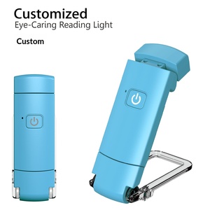 Lámpara de Lectura LED <span class=keywords><strong>Recargable</strong></span> por <span class=keywords><strong>USB</strong></span>, Lámpara de Lectura Portátil con Clip y Funciones de Protección Ocular <span class=keywords><strong>para</strong></span> Estudiantes, <span class=keywords><strong>Linterna</strong></span> <span class=keywords><strong>para</strong></span> Dormitorio de Estudiantes - Product Image 3