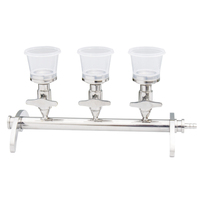Système de filtration de laboratoire TOONE-STV3C, unité filtrante en acier inoxydable 304 avec 3 têtes de pompe