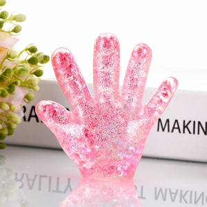 ของเล่นบีบคลายเครียดเนื้อนุ่มสีทองปาล์มผสมมอลโทส - Product Image 6