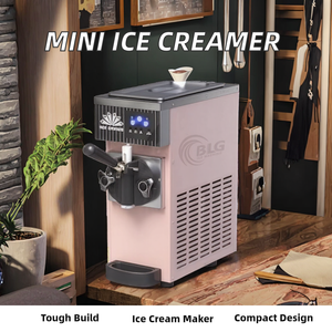 Mini distributore automatico di gelato morbido commerciale flessibile elettrico per caffè e vendita Mobile per ristoranti a base di latte - Product Image 2